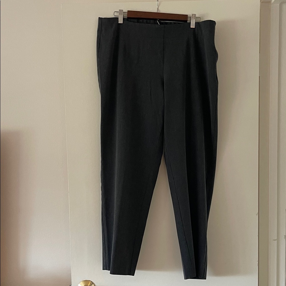 Talbots Charcoal Dress Pants - Classic Straight Trousers